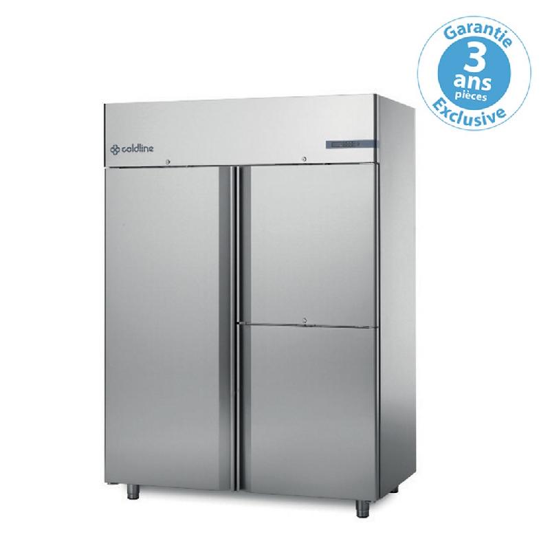 Armoire réfrigérée positive Master GN 2/1 - groupe logé - 1 porte pleine + 2 portillons - 1400 L - A1403M-2_0