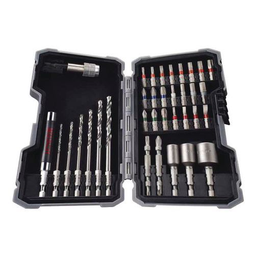 BOSCH 1 COFFRET VISSAGE ET FORAGE 35 PIÈCES - EMBOUTS POUR MÉTAL