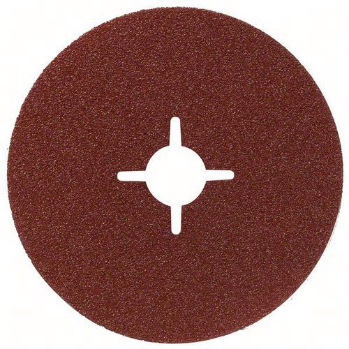 BOSCH 50 DISQUES ABRASIFS SUR FIBRES, R444, EXPERT FOR METAL – EN 13743