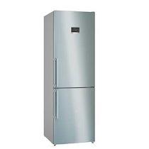 BOSCH Réfrigérateur congélateur bas KGN367ICT, Série 4,186 x 60 cm, Inox, No Frost_0