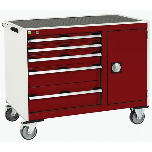 BOTT 1 DESSERTE DE MAINTENANCE CUBIO GRANDS TIROIRS - 1050X525X885MM - BOTT