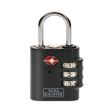 Cadenas de sécurité à combinaison TSA 77 - idéal pour les voyages avec ouverture pour douane_0
