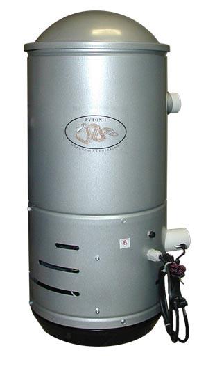 Centrale d'aspiration PYTHON-1 - 166m³/h - Filtration 99% - 1,5kW - 230V - Usage domestique et professionnel_0