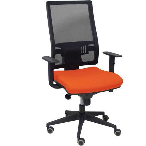 CHAISE DE BUREAU HORNA - ORANGE FONCÉ - PIQUERAS Y CRESPO