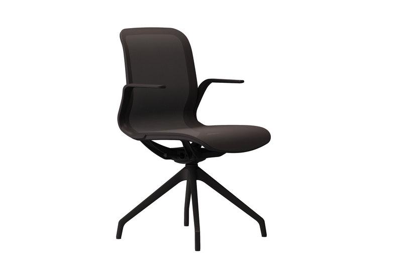 Chaise de réunion dossier résille Trama_0