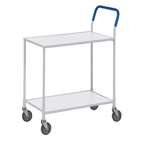 CHARIOT 2 PLATEAUX CAP:150KG L850XL435 XH950MM - KONGAMEK