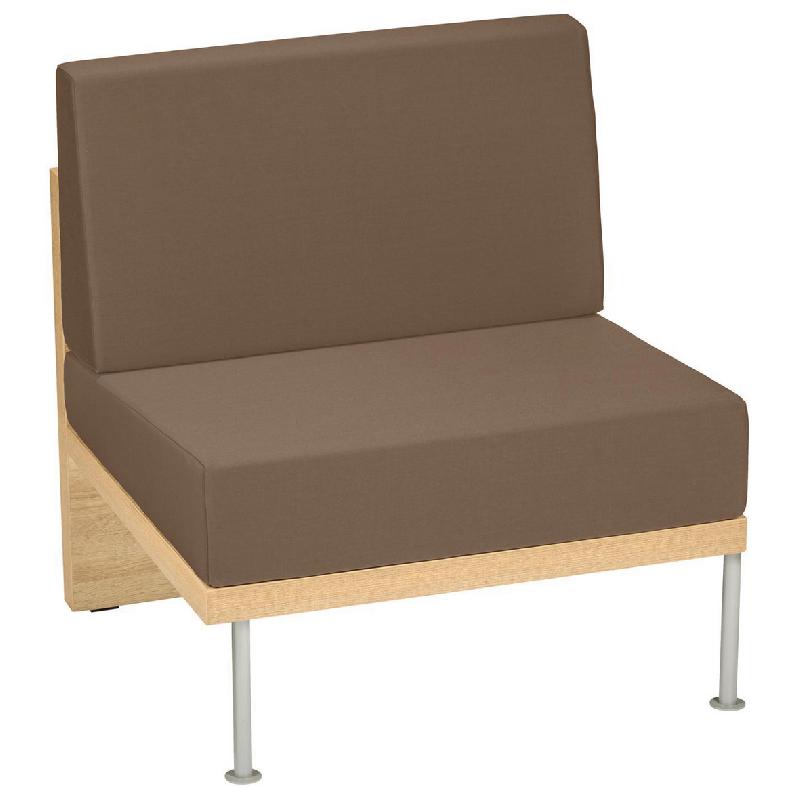 CHAUFFEUSE 1 PLACE 76 CM FAAR PVC URBAN TERRE - MANUTAN COLLECTIVITÉS