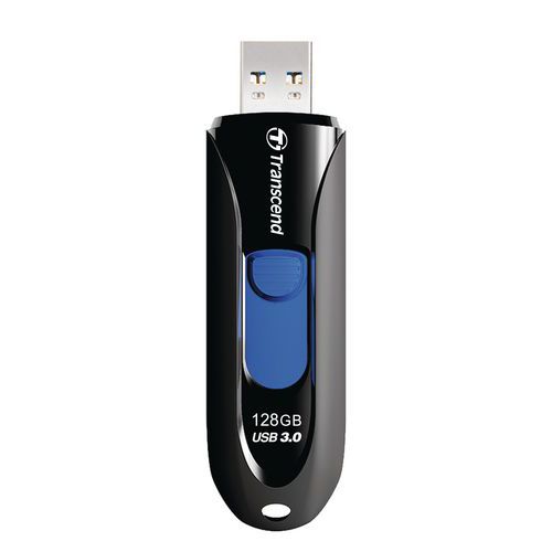 CLÉ USB JETFLASH790 USB 3.0 128GB RÉTRACTABLE - TRANSCEND