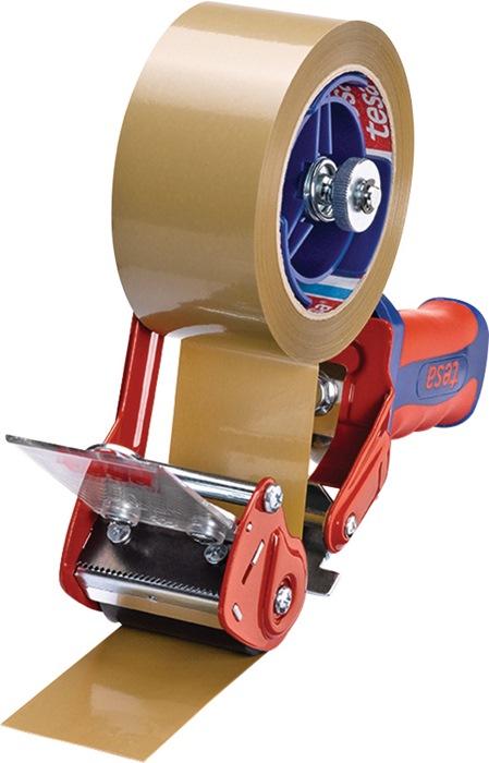 Dérouleur manuel Comfort 6400 - métal rouge/bleu - pour ruban 50 mm TESA avec lame rétractable_0
