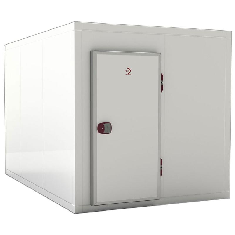 Diamond - Chambre combi ISO 100, dim.Int. 2230 x 3230 & 2230 x 1830 xh 2230 mm (16,06 + 9,1 m³) professionnel – C2710/XBF-COMBI - aluminium AKS-C27_0