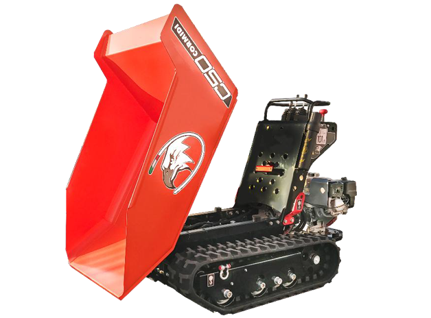 Dumper Cormidi C50 - Moteur Honda/Yanmar, Capacité 500kg, Hi tip optionnel, Roulements à rouleaux_0