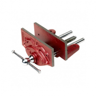 Etau fixe d'établi menuisier 225mm - PIH54008 - fonte nodulaire, double guides acier_0