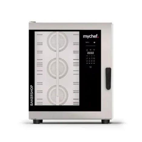 Four convection boulangerie électrique avec apport d'humidité 10 niveaux BSS1100I Mychef_0