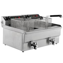 Friteuse Electrique à Poser - 2 x 8 L - 2 x 3300 W - CombiSteel - 3667335001408_0