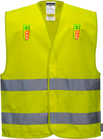Gilet hi-vis versatile jaune L474 - très léger, certifié CE, EN ISO 20471 Classe 2_0