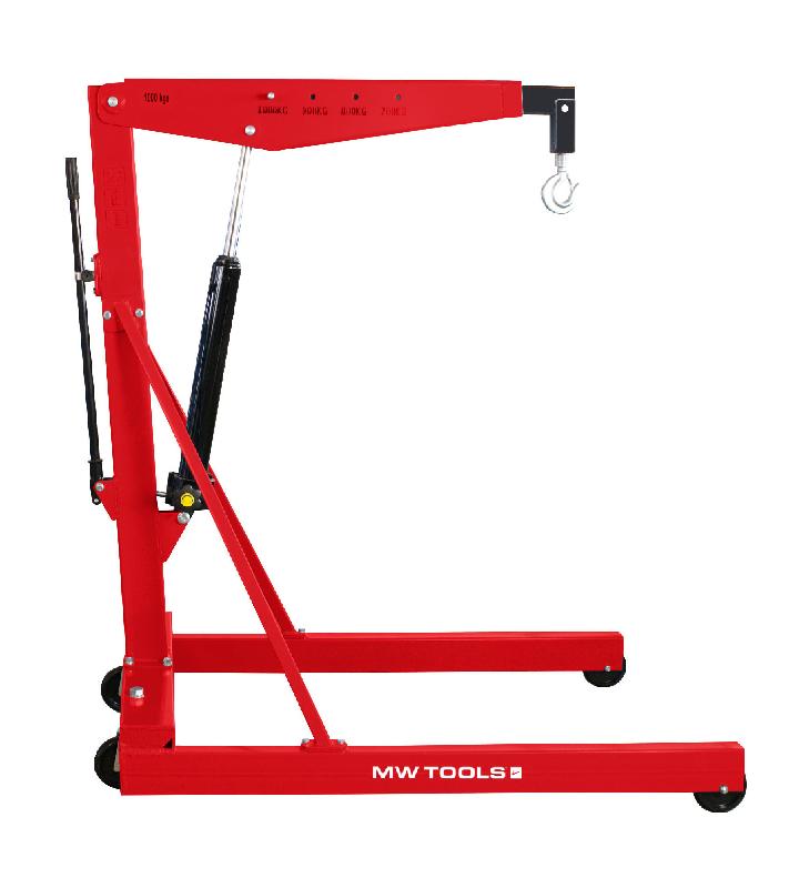 Grue de levage mobile 1T encadrement palettes H 2150mm MW Tools CAT610PA_0
