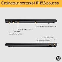 HP Laptop 15-fc0103nf AMD Ryzen 5 7520U Ordinateur portable 39,6 cm (15.6