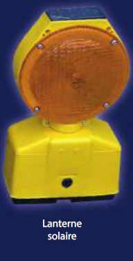Lanterne de chantier double face à LEDs - mono-pile ou bi-piles - lentille 200 mm avec attache antivol_0