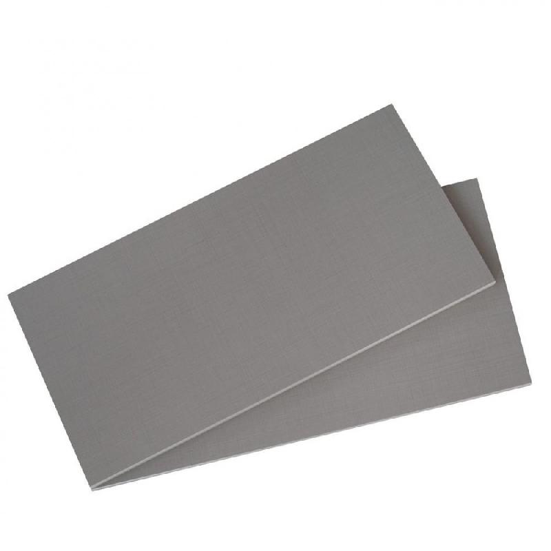 Lot de 2 tablettes Balios - Largeur 110 cm - Profondeur 50 cm - Coloris gris_0