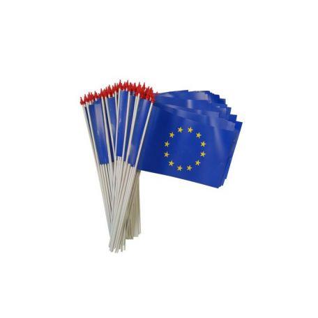 Lot de 100 petits drapeaux europe à agiter - matière indéchirable - lotdeami_0