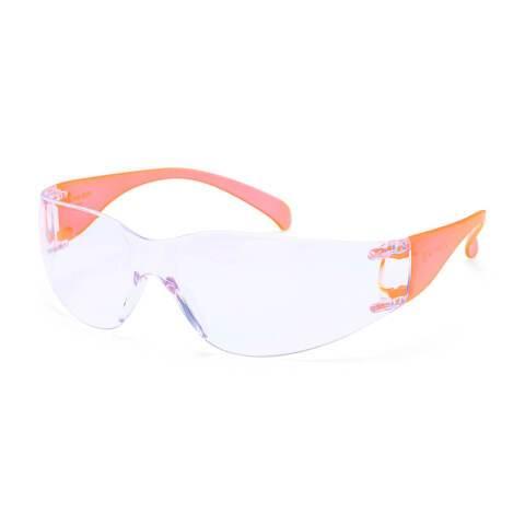 LOT DE 13 - PORTWEST PW32 LUNETTE ENVELOPPANTE INCOLORE/ORAN HV