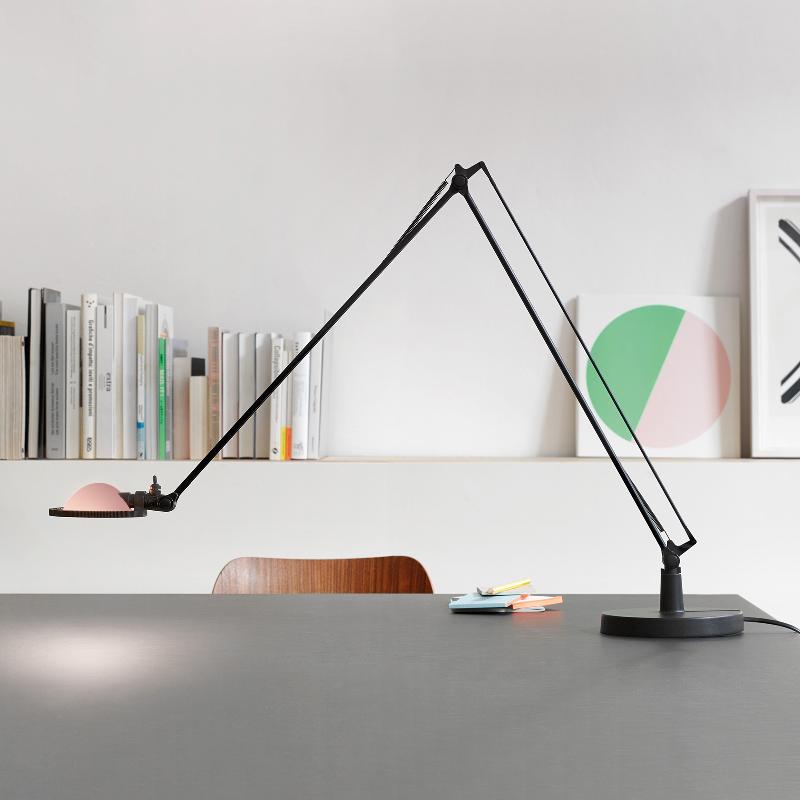 LUCEPLAN BERENICE LAMPE À POSER 15 CM, NOIRE-ROSE