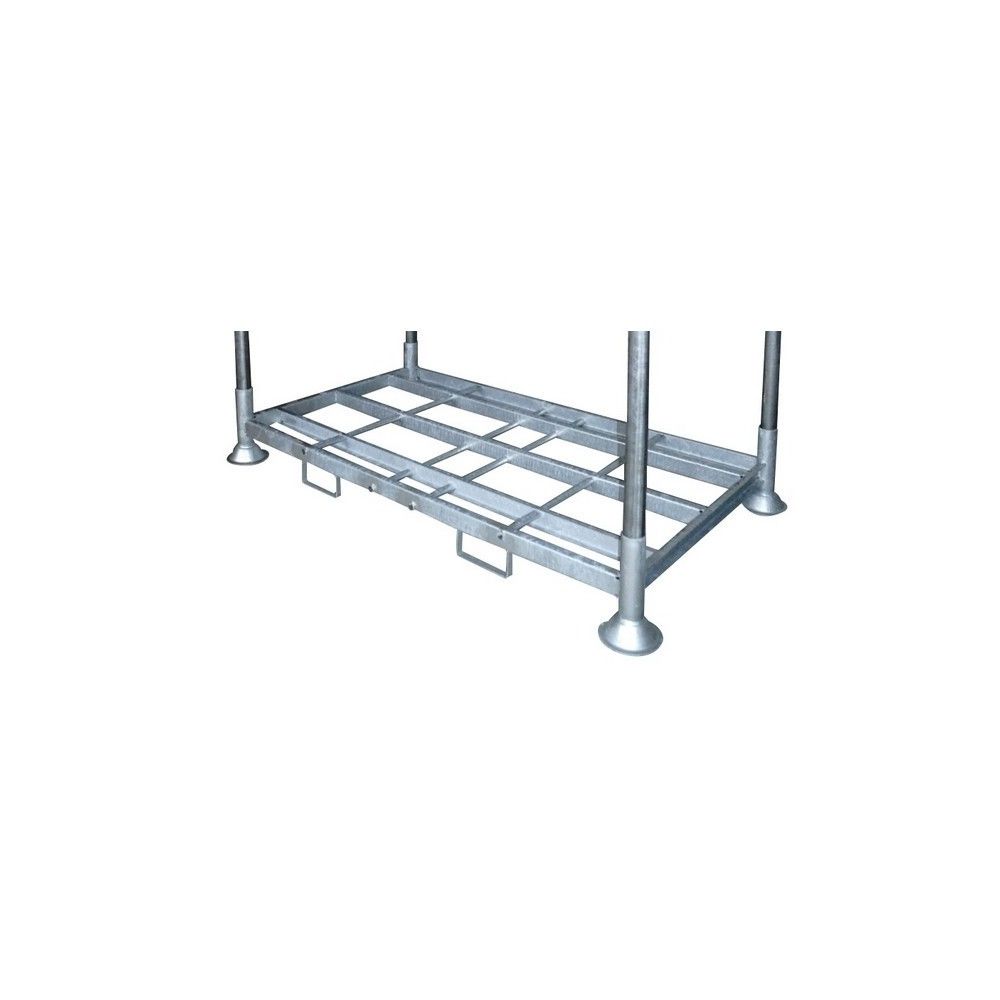 Manurack double renforcé - capacité 2T - rack mobile galvanisé intérieur/extérieur_0