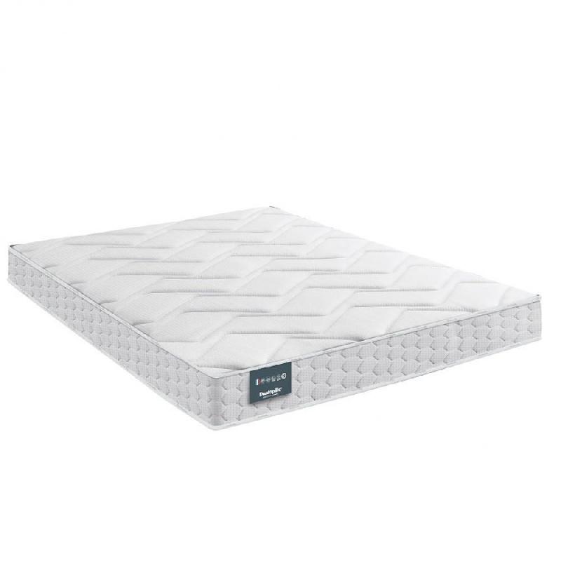 Matelas Dunlopillo Eugen 20 cm - 140 x 190 cm - Mousse 100% Aérial 2.0® haute résilience - Fabrication française_0