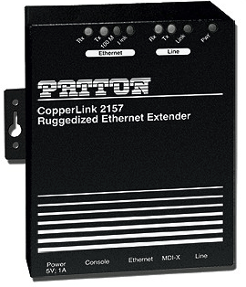 Patton cl2157r - extendeur ethernet 4.6 mbps durcie_0