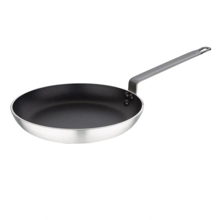 Poêle en aluminium PRO 1,8 Litres, (Ø)280 x (H)45 mm, avec revêtement teflon antiadhésif, compatible tous feux_0