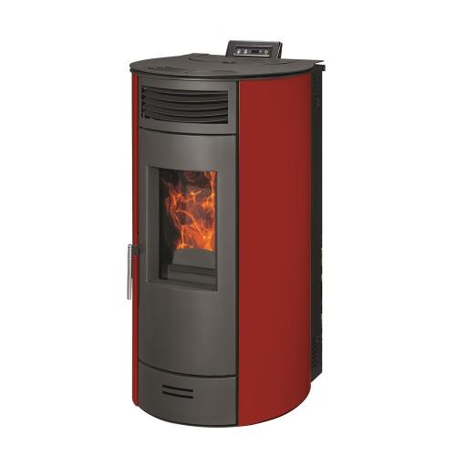 POÊLE À GRANULÉS AIR FLAVIA - 13 KW - BORDEAUX SANNOVER