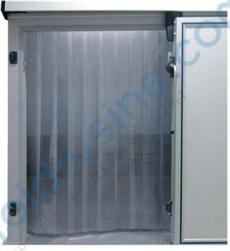 Porte à lanières transparente - Isolation thermique pour chambre froide_0