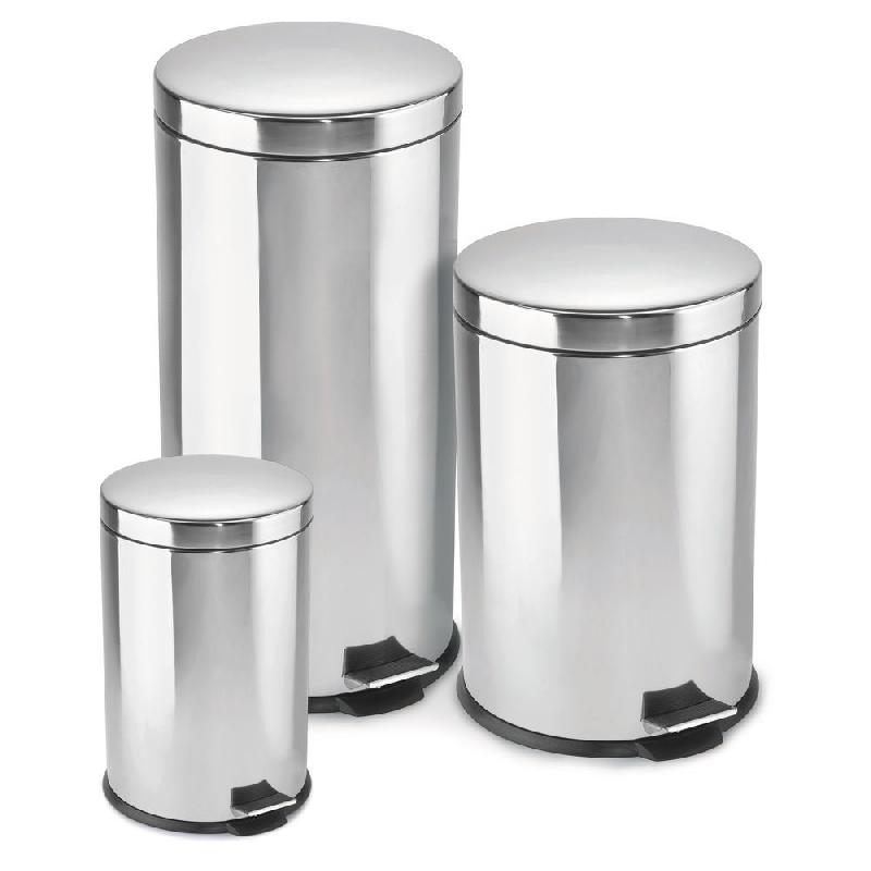 POUBELLE A PEDALE EN INOX -� 20L