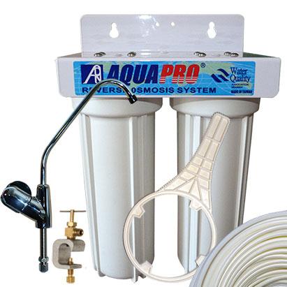 PURIFICATEUR D'EAU SOUS ÉVIER 2 ÉTAPES - SANS CARTOUCHE