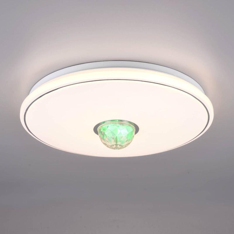 REALITY LEUCHTEN PLAFONNIER LED RAVE, TÉLÉCOMMANDE, DIMMABLE, RVB
