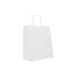 Sac papier blanc poignées ficelles 54+14x49cm - Vendu par 150 - 3760365409326_0