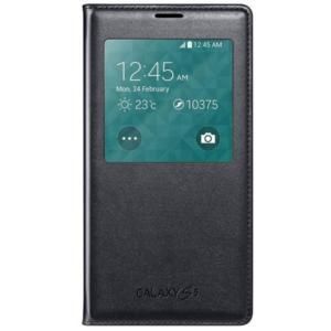SAMSUNG ETUI S-VIEW GALAXY S5 NOIR - ACCESSOIRE TÉLÉPHONIE MOBILE