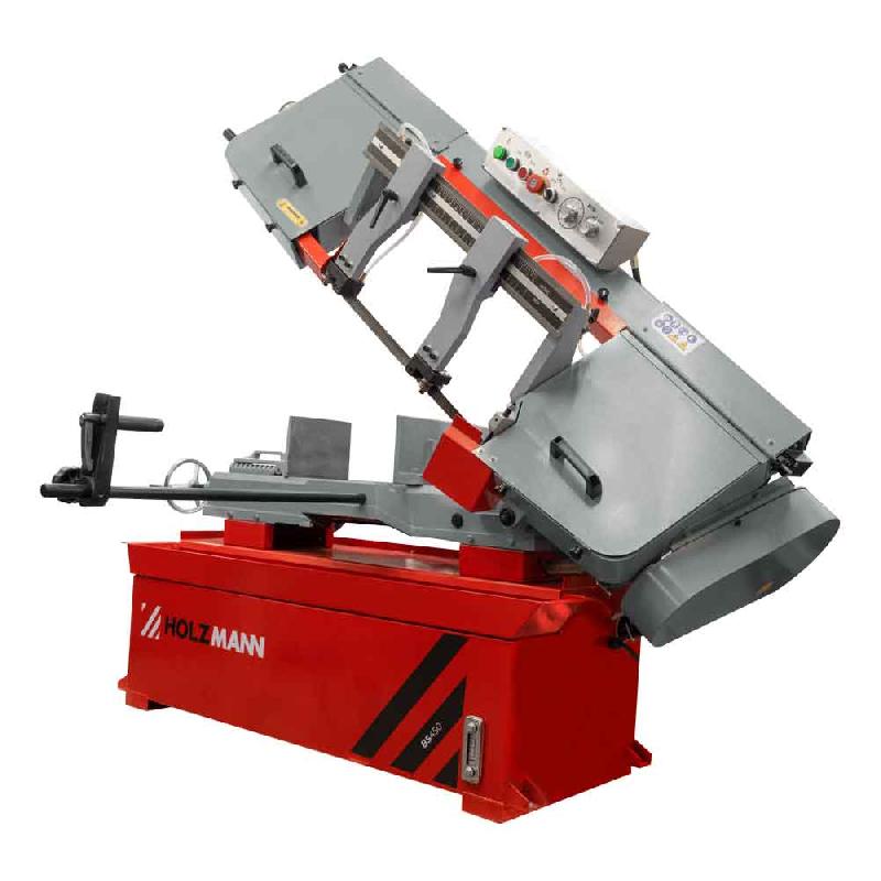 Scie à ruban métal Holzmann BS450 - 400V, design massif et moteur puissant_0