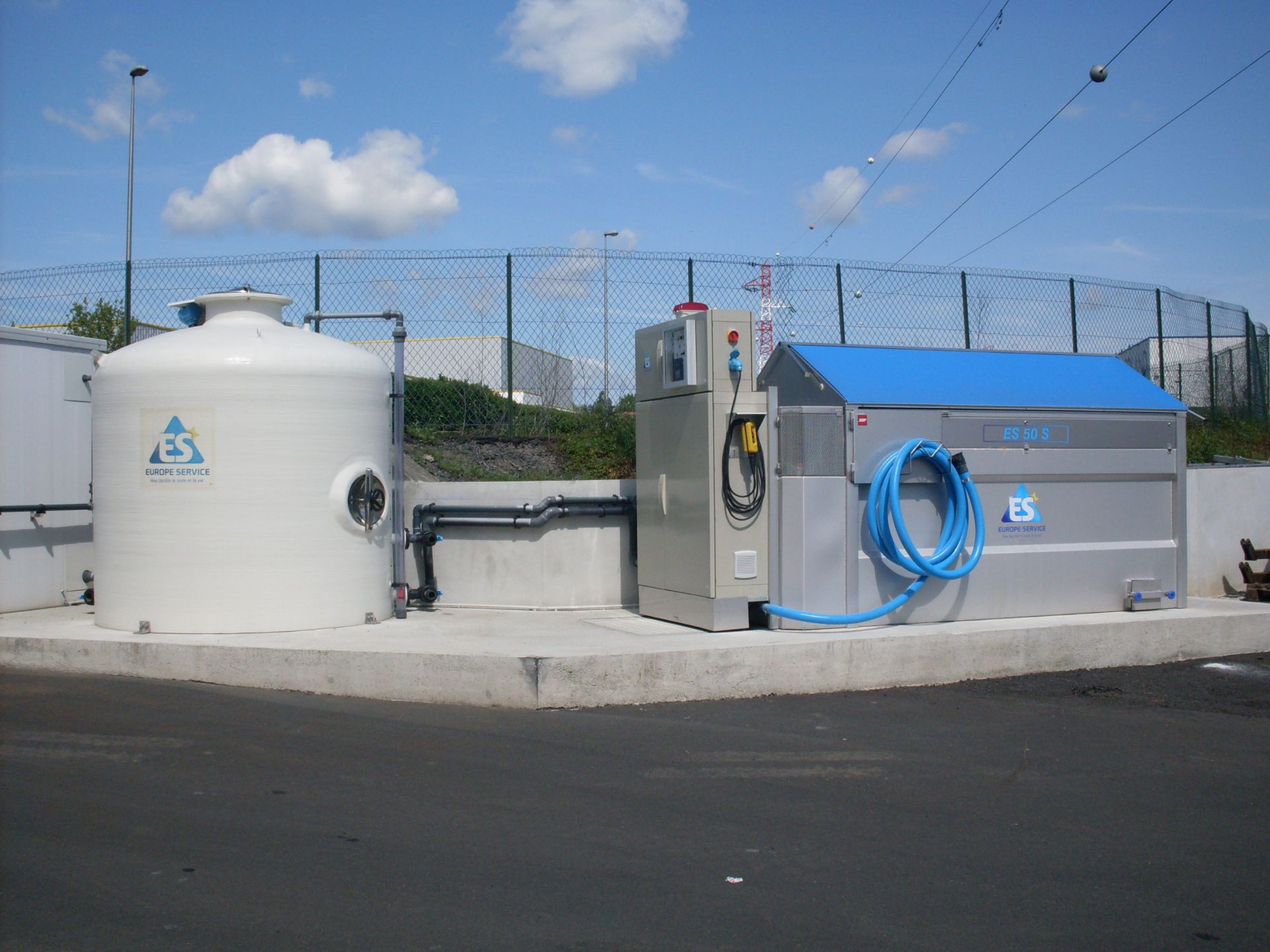 Station de saumure série S automatique - stockage séparé - fabrication en continu et cuve tampon 660L_0