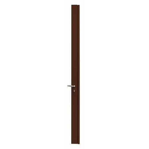 SERRURE EN APPLIQUE - 6 POINTS - À BANDEAU - MARRON - 11782 DEVISMES