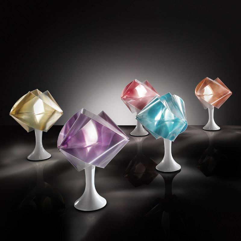 SLAMP GEMMY PRISMA LAMPE DE TABLE, VIOLET