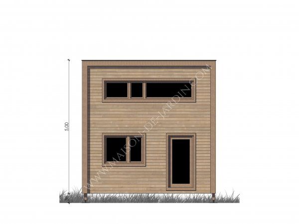 Studio de jardin - maison de jardin avec ossature bois - mezzanine 10 ou 20m² - 37 m² - Bordeaux_0