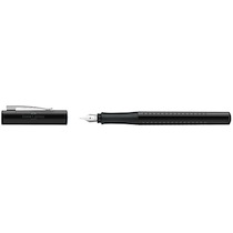FABER-CASTELL STYLO PLUME GRIP 2010 HARMONY, M, NOIR - LOT DE 2