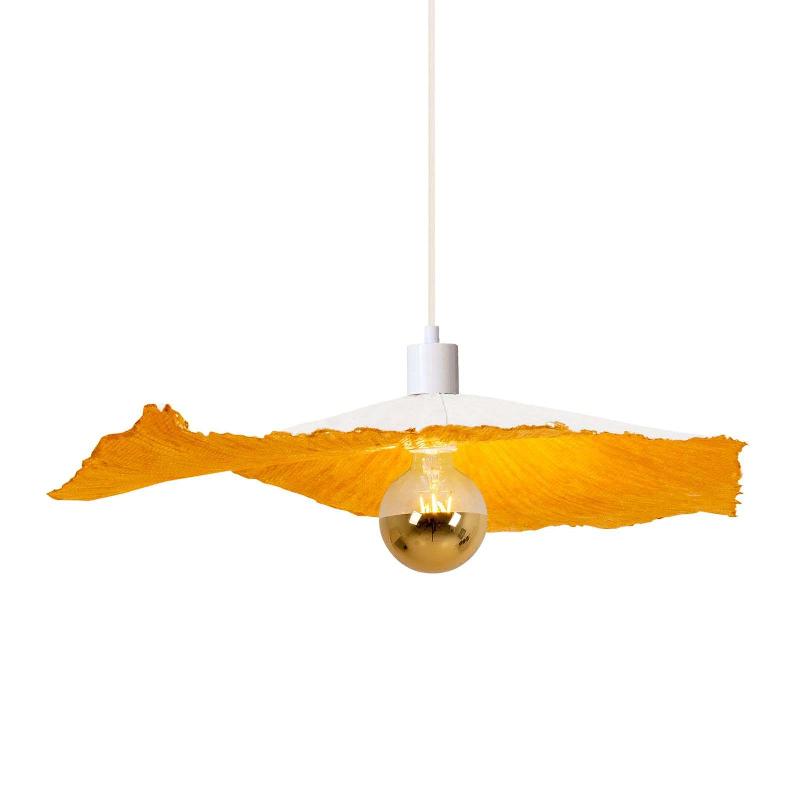 NÄVE SUSPENSION CRAZY PAPER, BLANCHE-DORÉE, Ø 56 CM