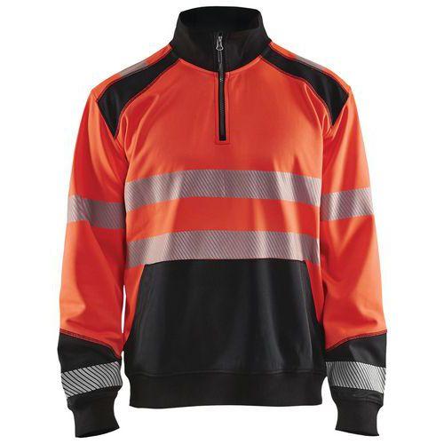 SWEAT COL CAMIONNEUR HAUTE-VISIBILITÉ TAILLE M - BLAKLADER