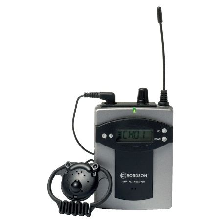 Système pour visite guidée - Rondson - écran multifonctions - récepteur UHF 16 fréquences - EJ-7R_0