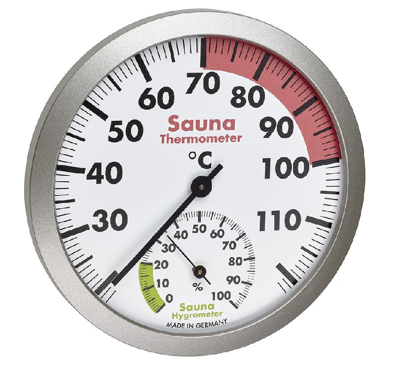 Thermomètre / hygromètre de sauna #4155T - Température 20 à 120°C - Hygrométrie 0 à 100% RH_0