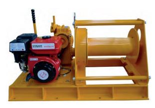 Treuil industriel à moteur essence pour chantier - TS_0