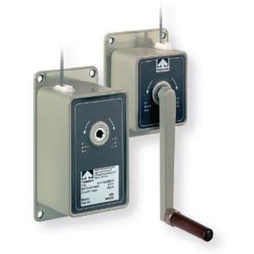 TREUIL MANUEL D'APPLIQUE EN ALU POUR CÂBLE D3MM - CMU 100KG - GODET