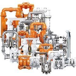 Pompe pneumatique à membrane atex